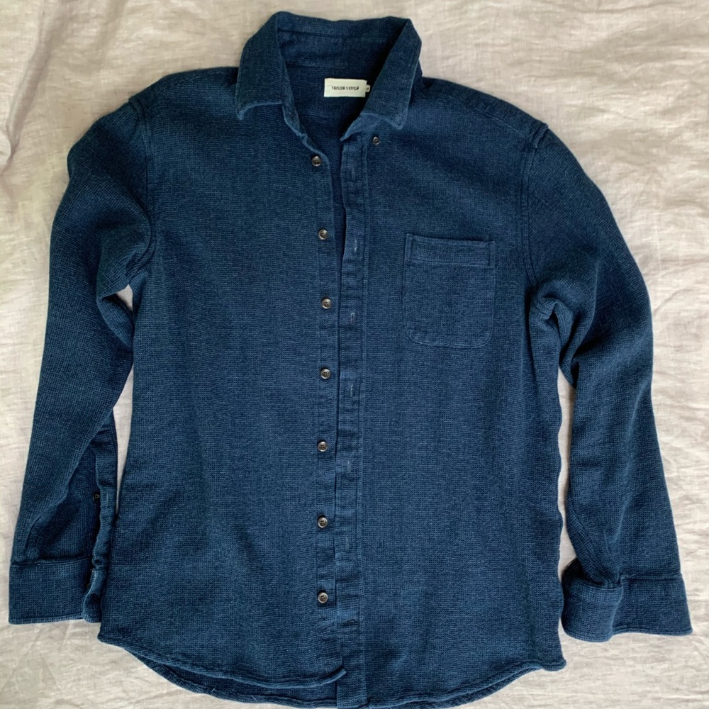 Taylor Stitch Jack Indigo Waffle - 44/XL